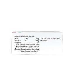 Biotin & Folic Acid Tablet Manufacturer & Wholesaler Supplier