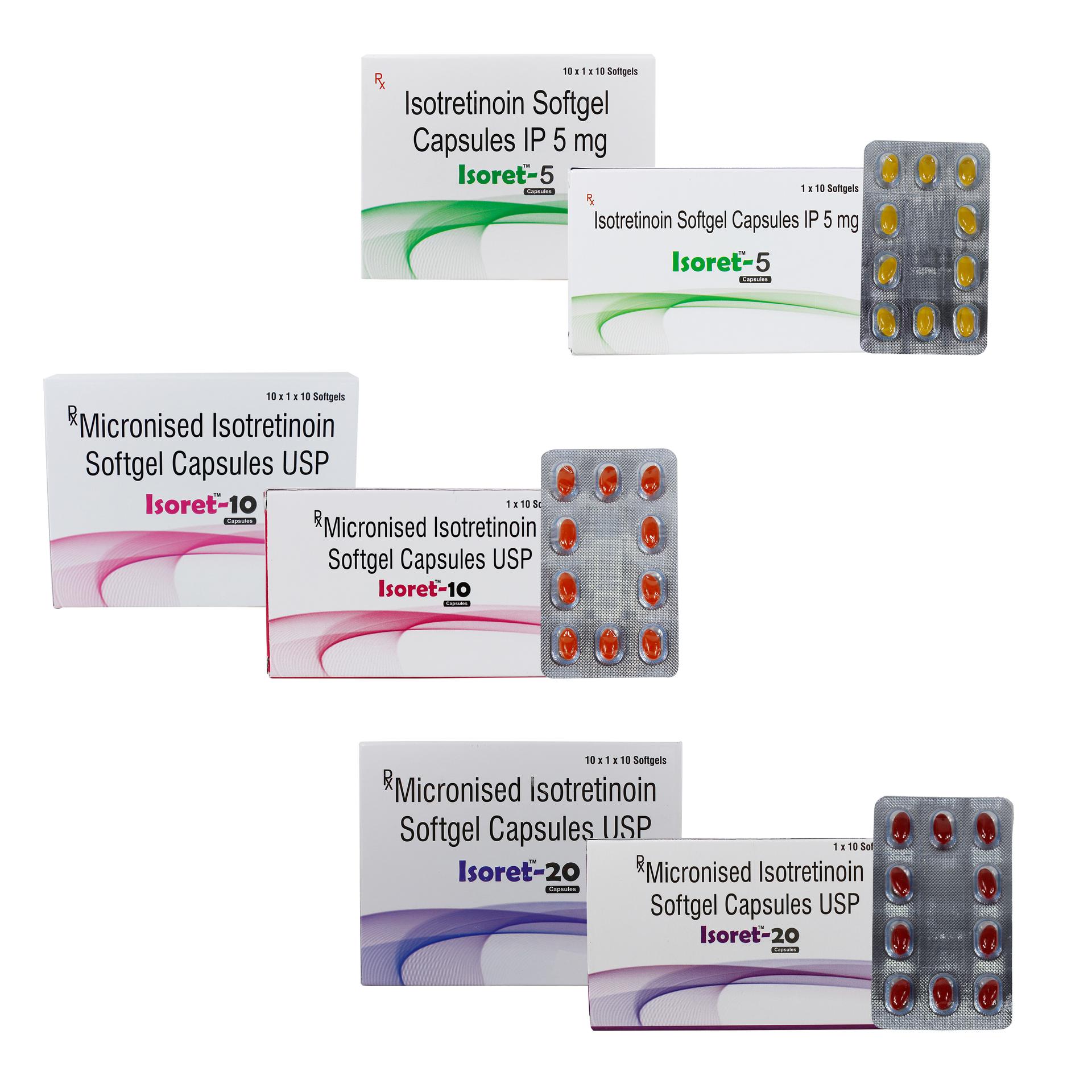 Isotretinoin Capsules Manufacturer & Wholesaler Supplier