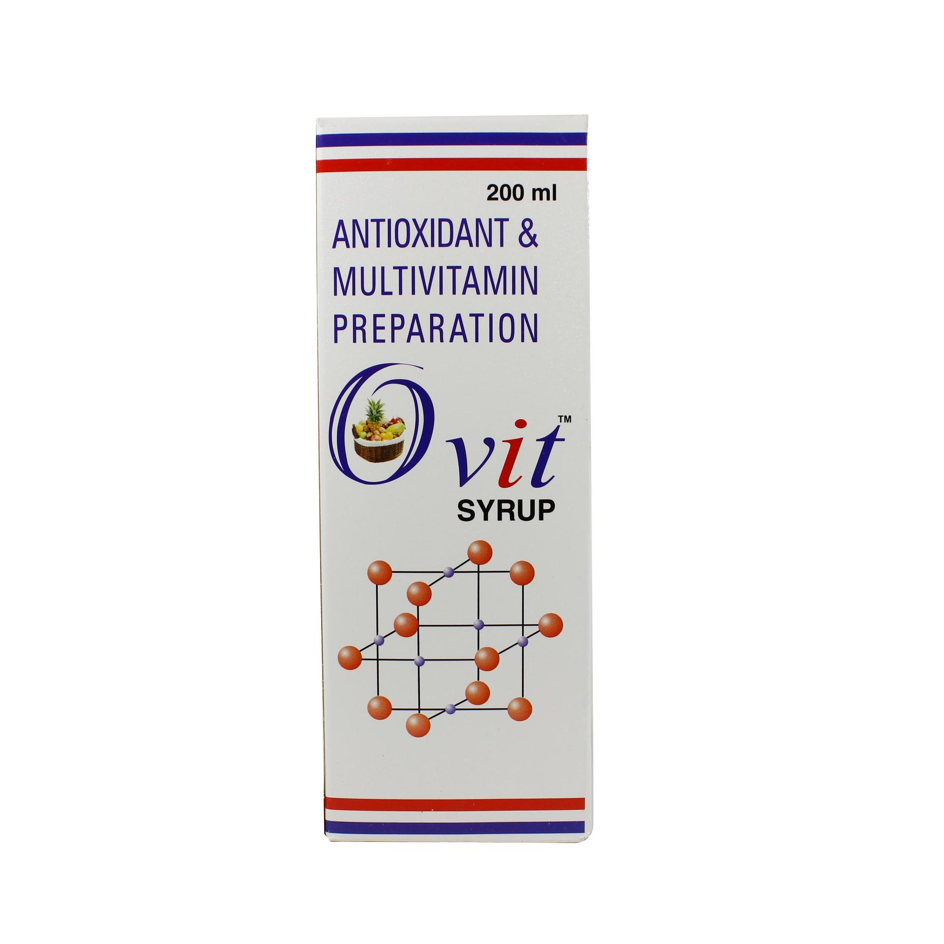 Anti-Oxidant & Multi-Vitamin Syrup Manufacturer & Wholesaler Supplier