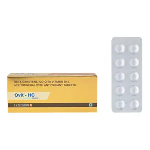 Multivitamin & Multimineral Tablet with B-carotene, CO-Enzyme Q-10 and Zinc Sulphate